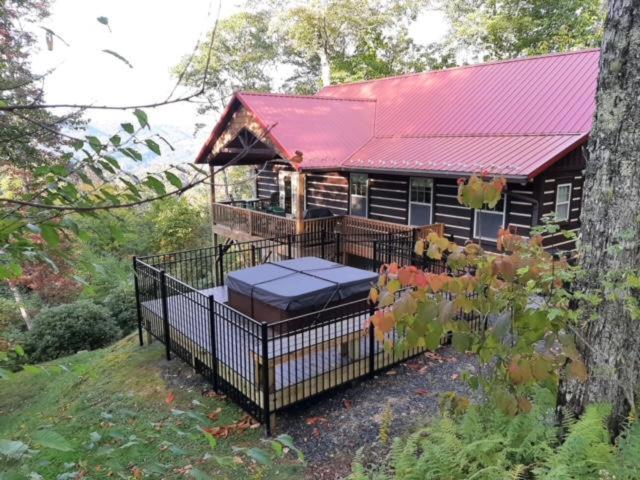 Firefly Cabin Banner Elk Bagian luar foto